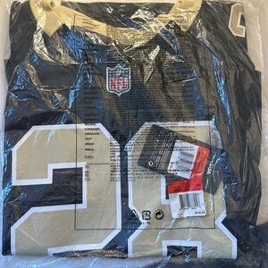 Saints #28 Adrian Peterson jersey.  Sealed in original packaging.